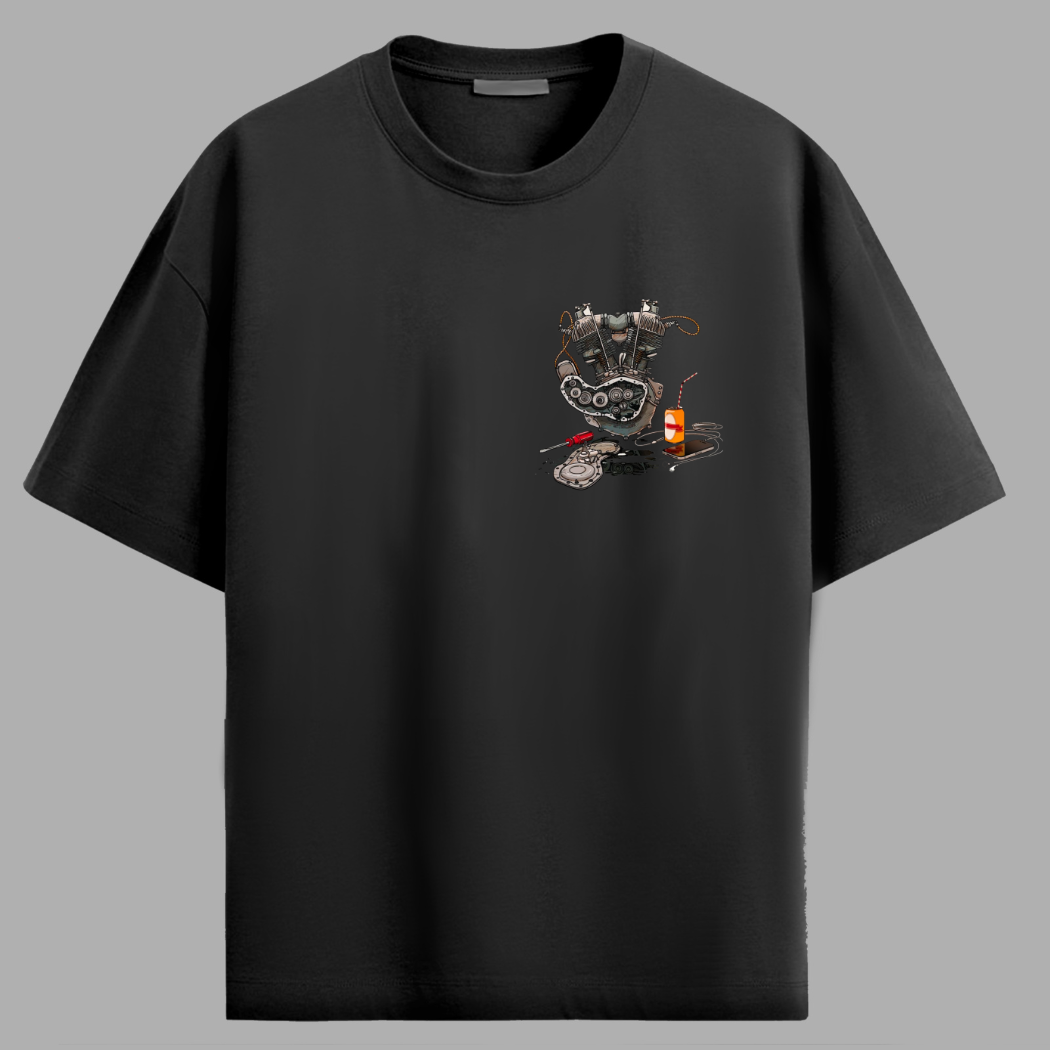 All You need is a motorcycle Oversized T-Shirt