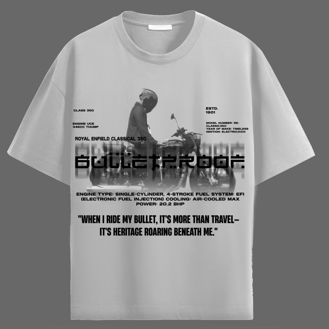 Bullet Proof Oversized T-Shirt