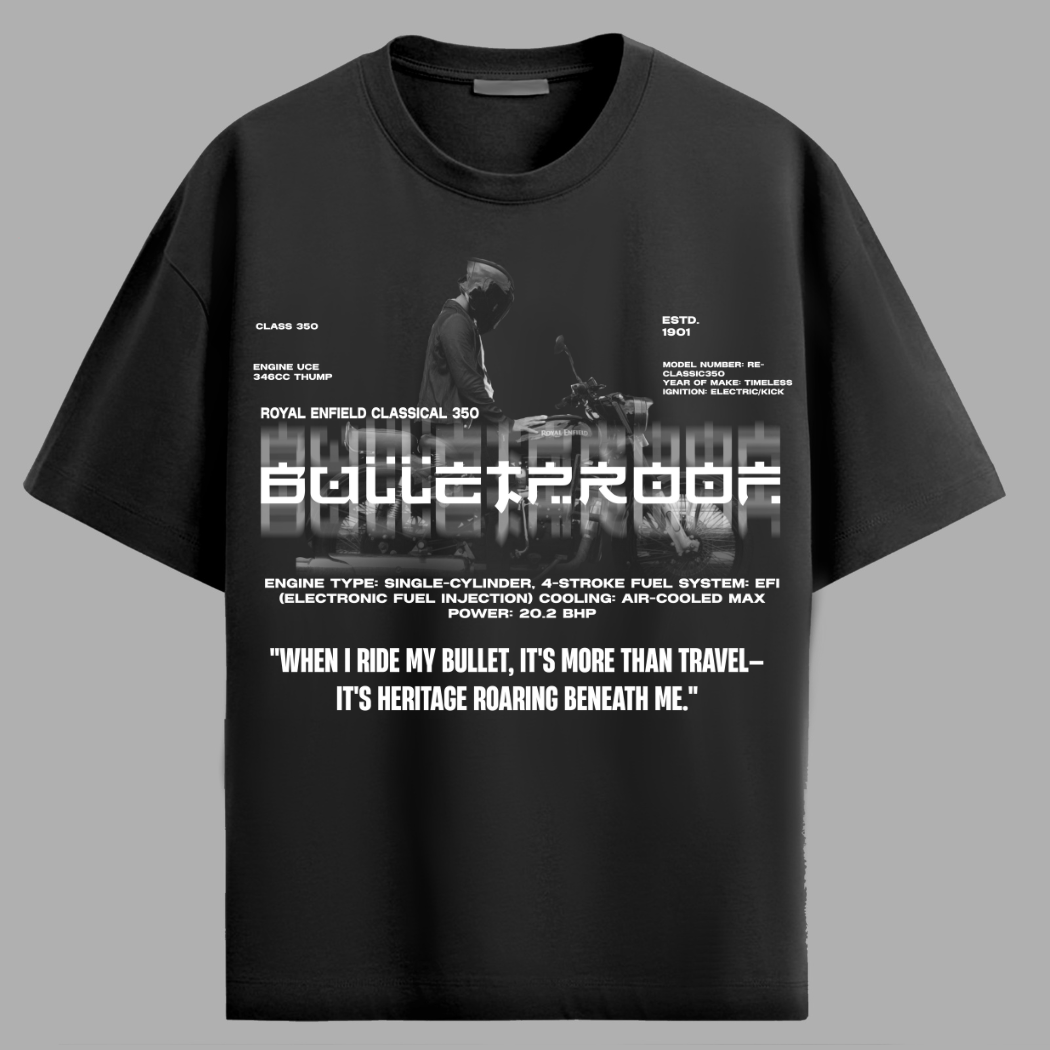 Bullet Proof Oversized T-Shirt