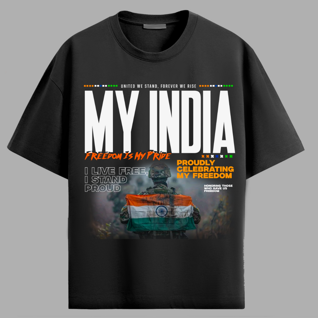 My India  Oversized T-Shirt