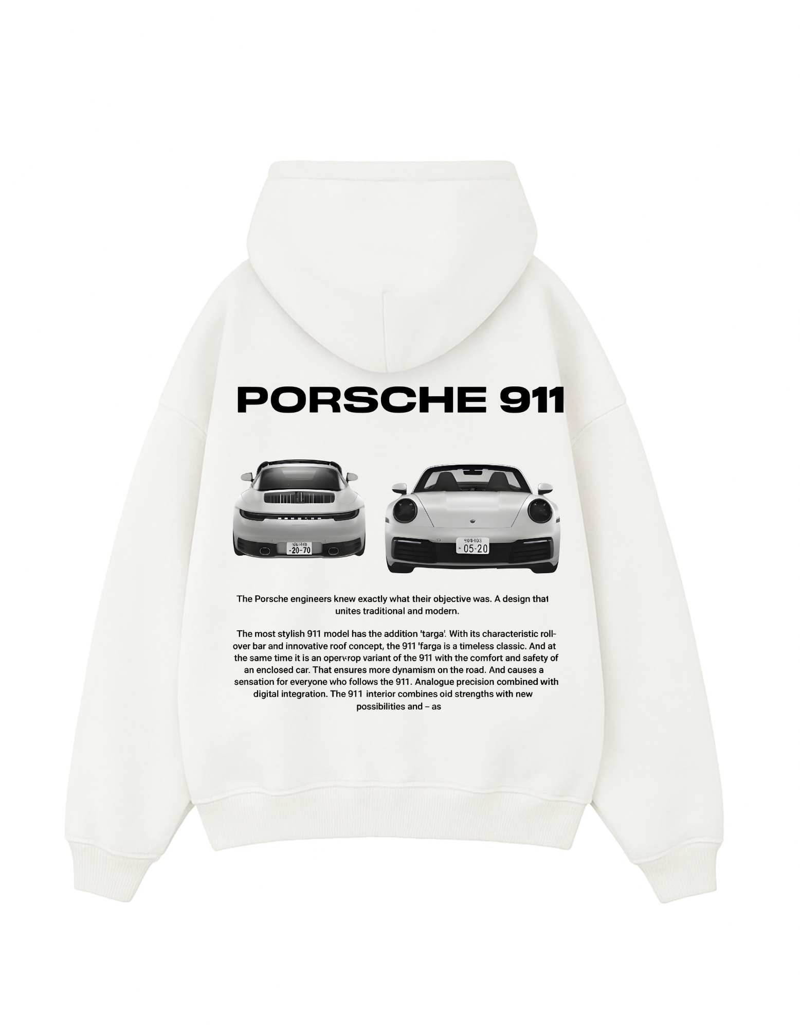 Porsche GT  Oversized Hoodie