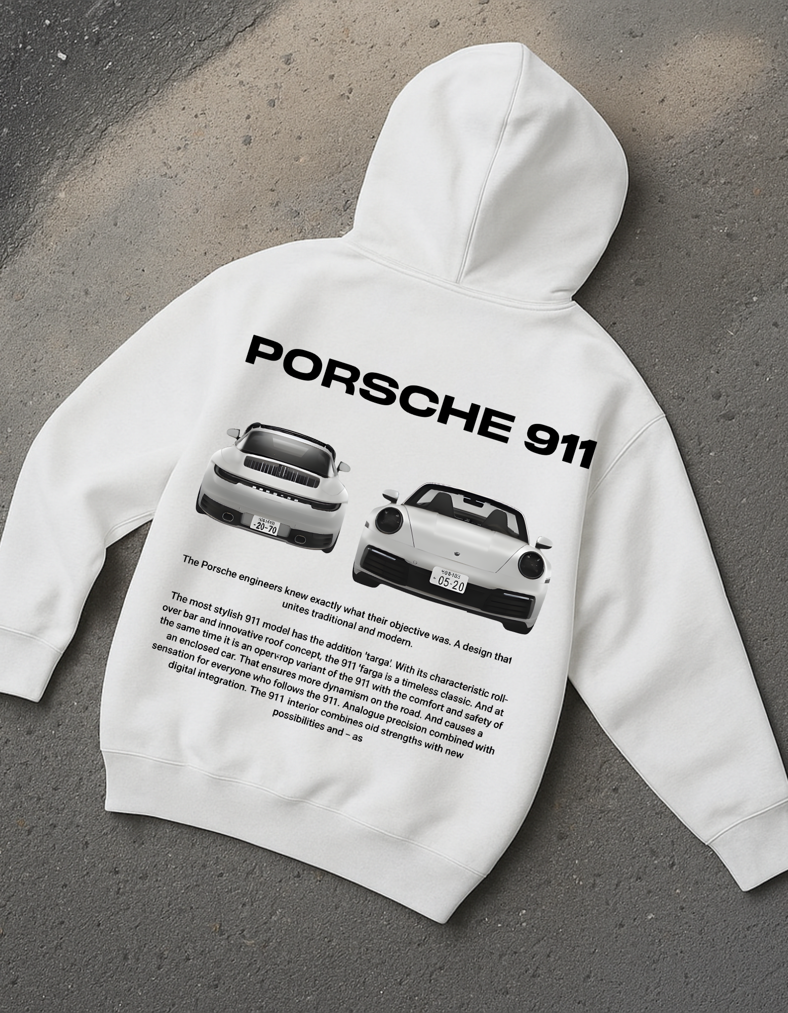 Porsche GT  Oversized Hoodie