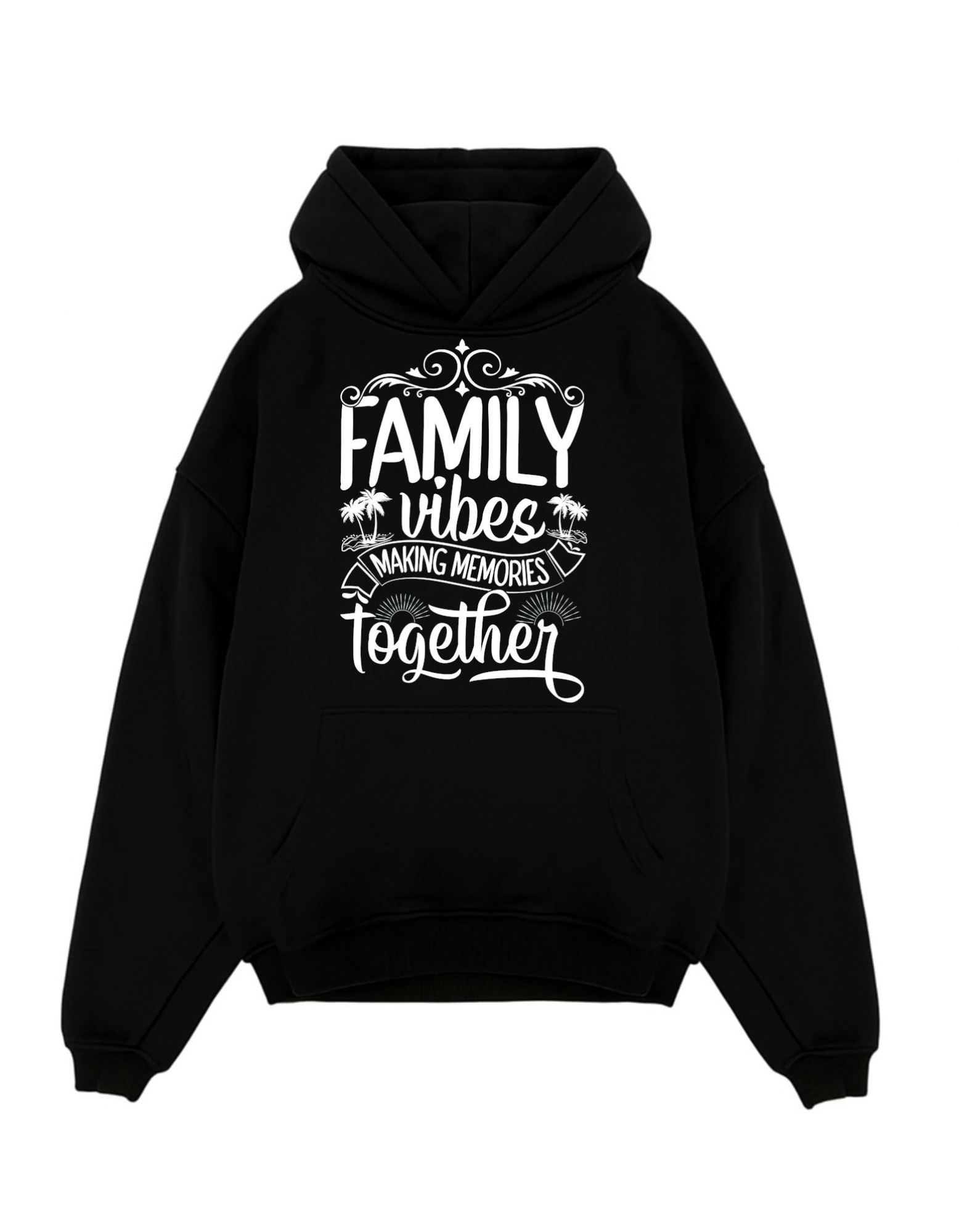 FAMILY VIBE  Oversized Hoodie