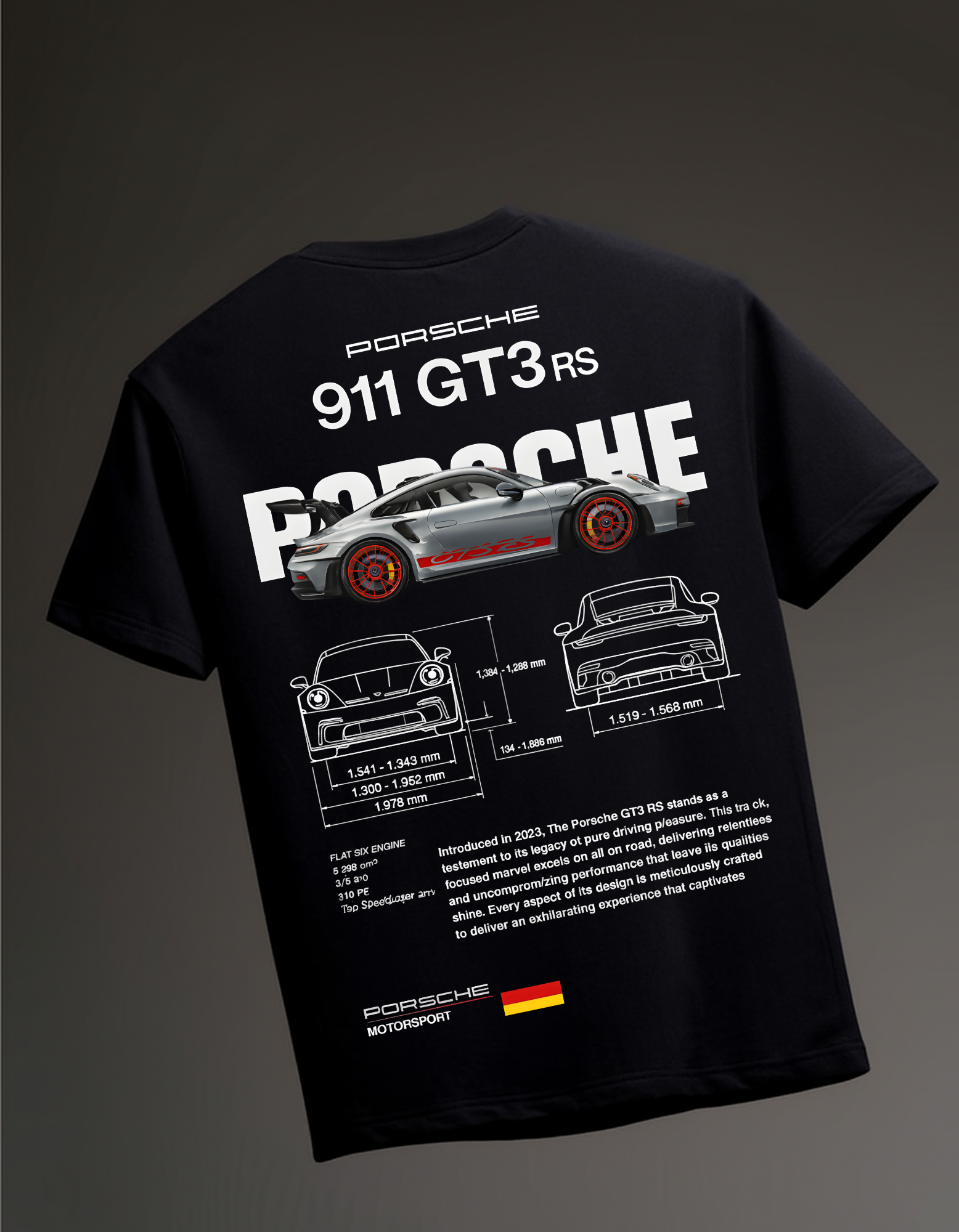 Porsche Oversized T-Shirt