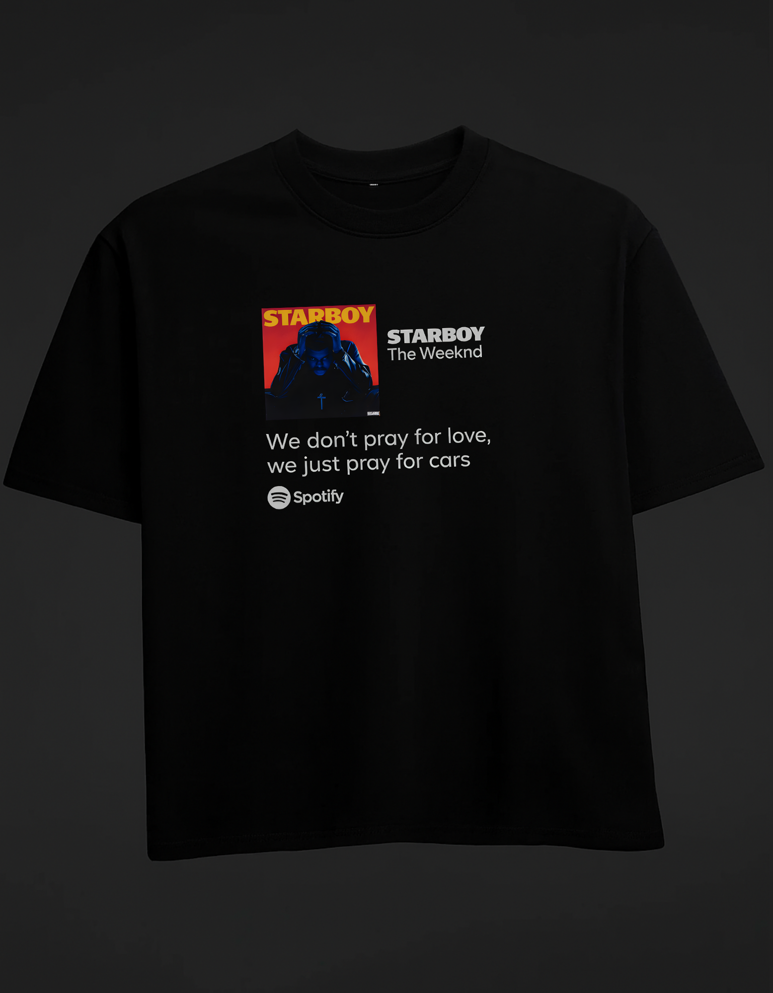 The Weeknd Modern Oversized T-shirt