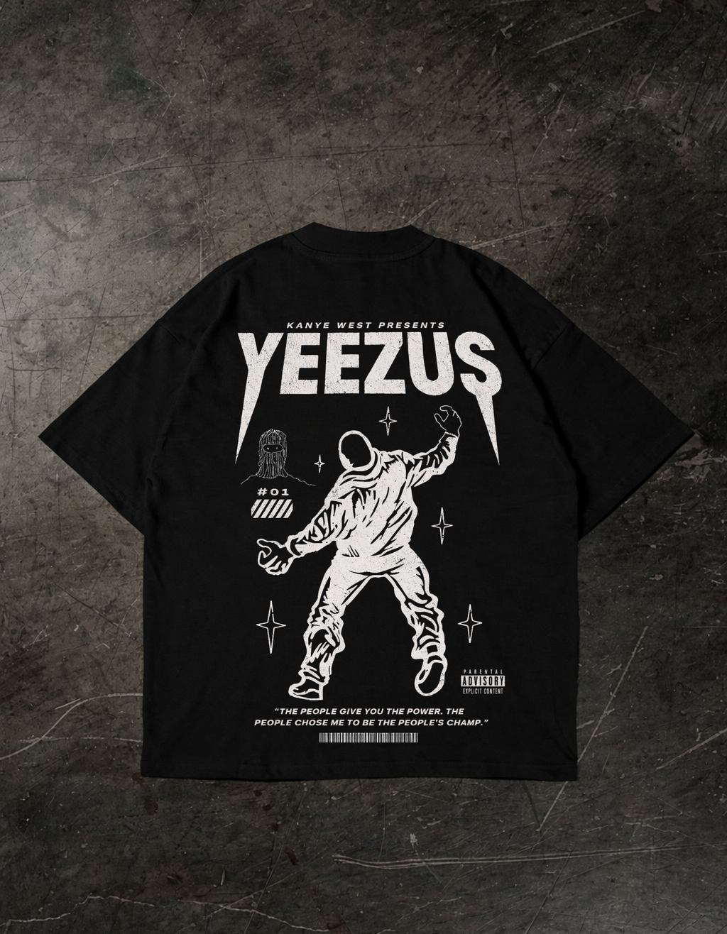 Kanye West  Streetwear Oversized T-Shirt