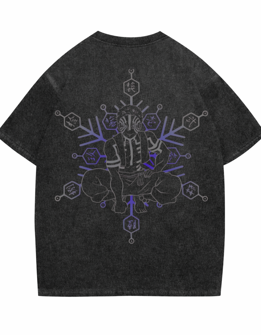 Akaza Acid Washed Oversized T-Shirt