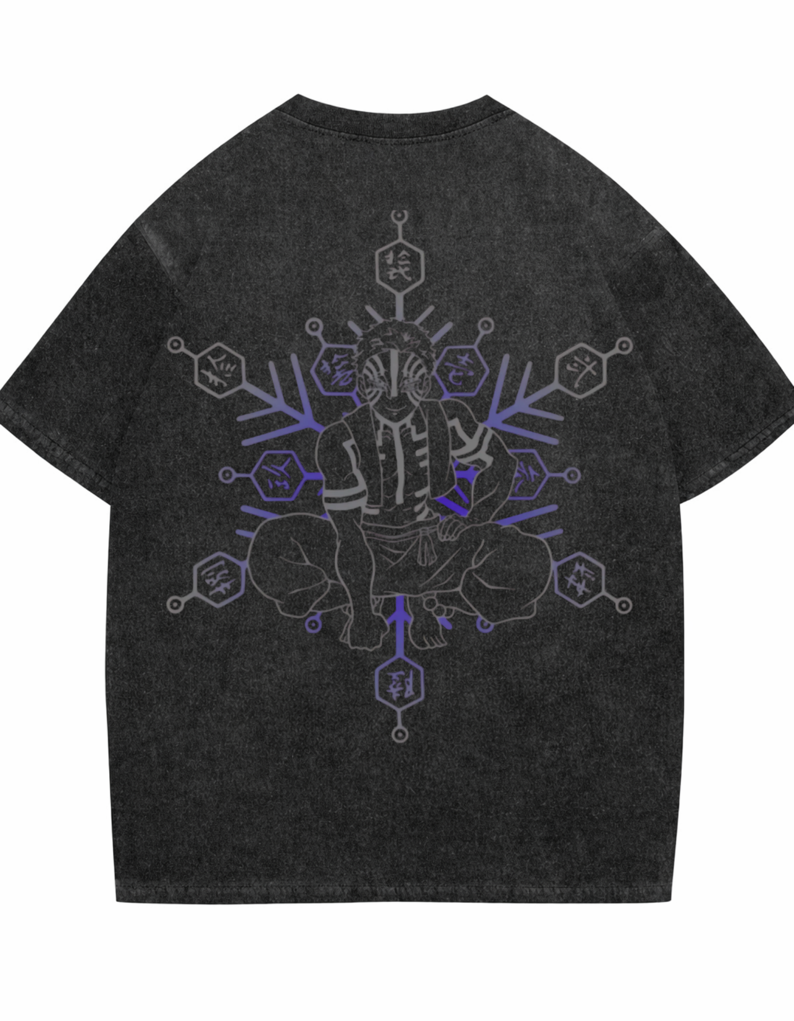Akaza Acid Washed Oversized T-Shirt