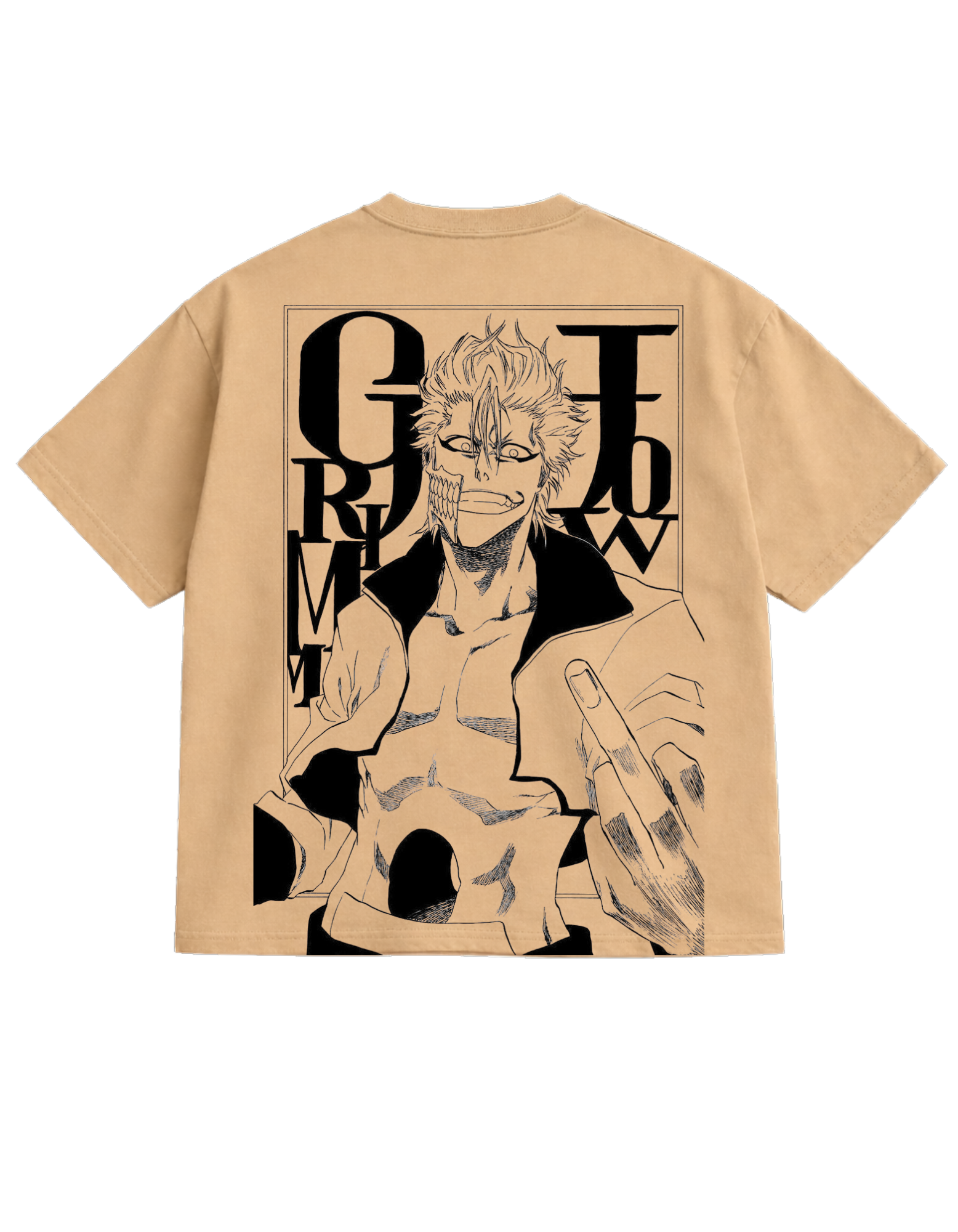 Nekoma Bleach Grimmjow Oversized T-shirt