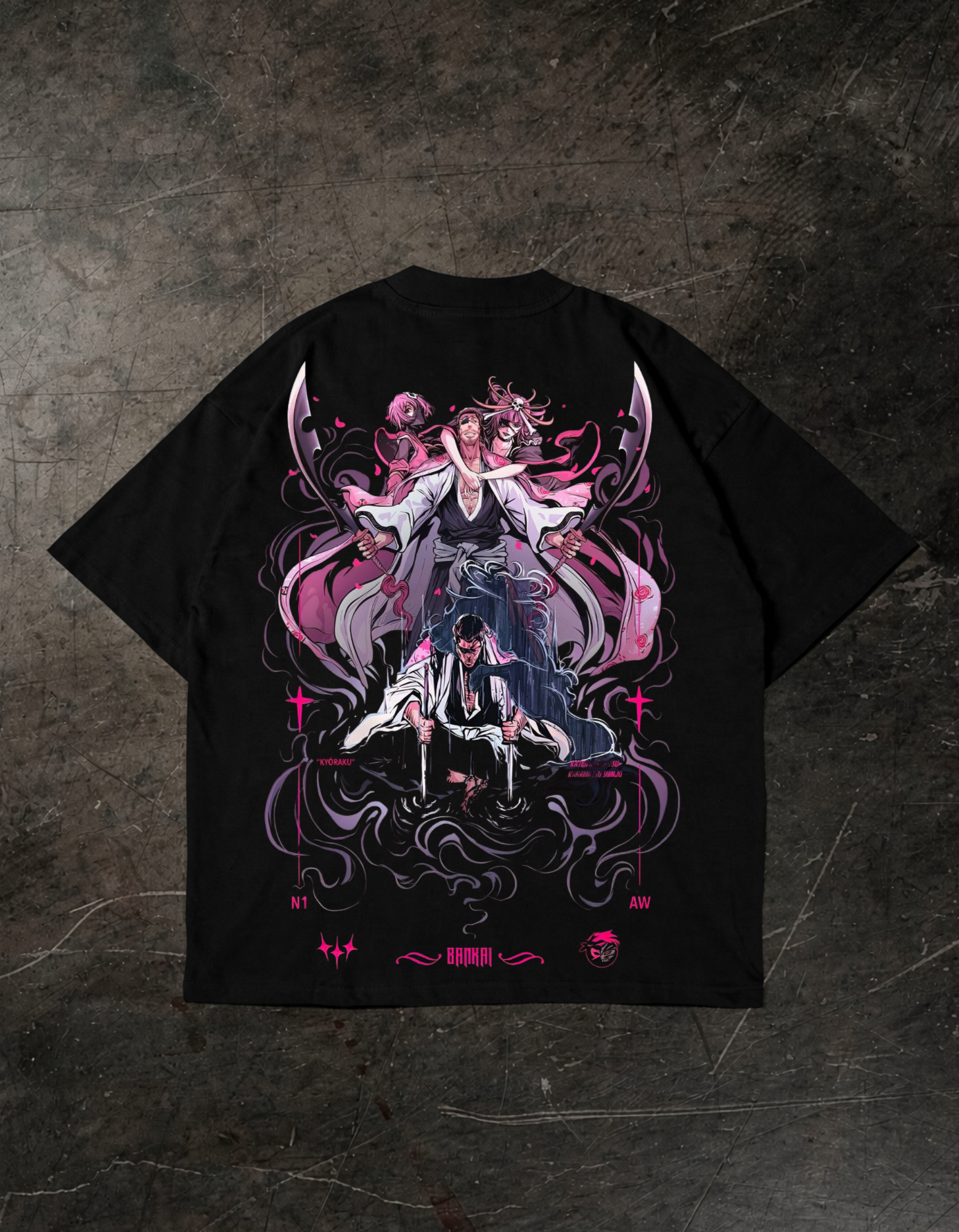 Shunsui Kyoraku Oversized T-shirt