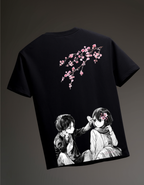 Eren Yeager Mikasa Modern  Oversized T-Shirt