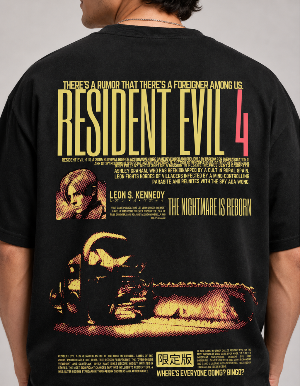 RESIDENT EVIL 4 Oversized T-Shirt