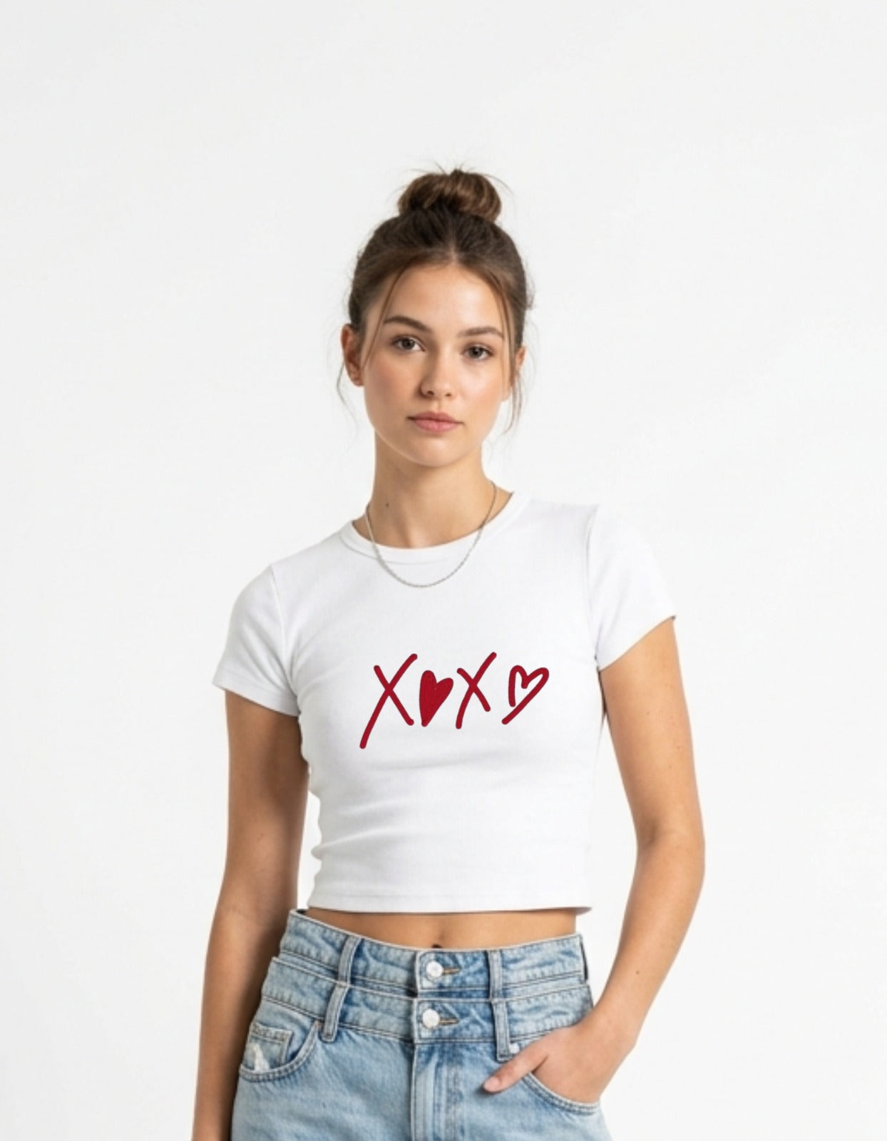 XOXO Crop Top